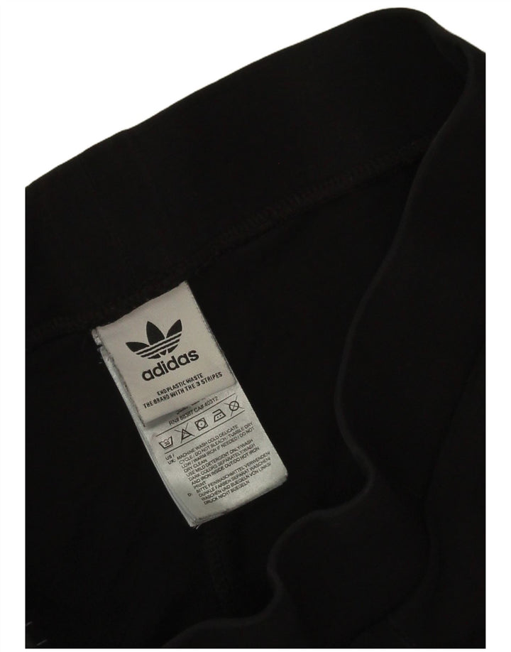 Legginsy Damskie Adidas UK 8 Małe Czarne Bawełniane