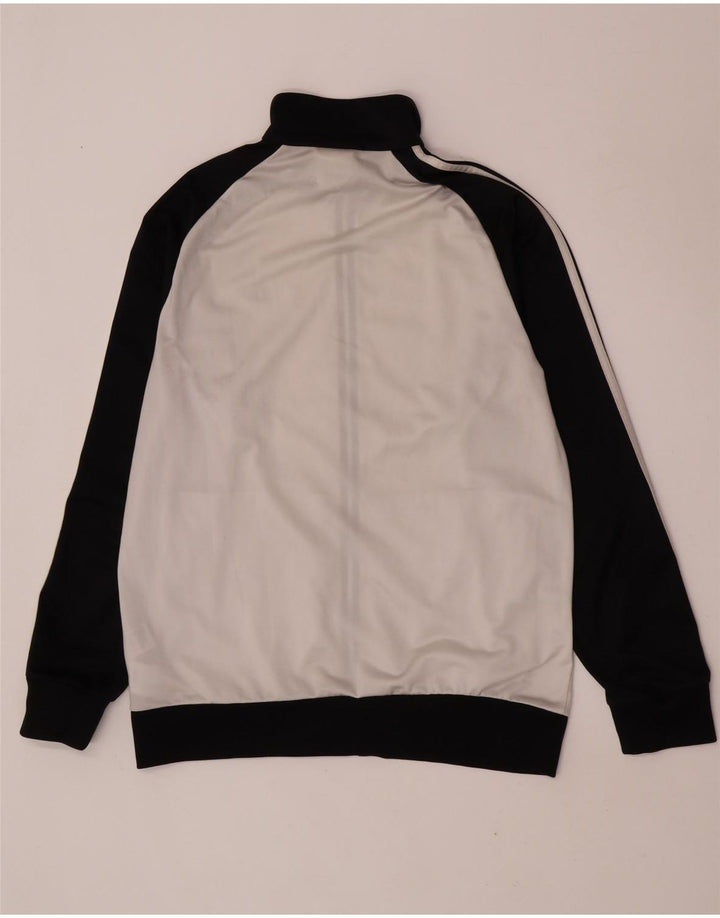 Adidas Męska bluza dresowa, duża, szara, poliestrowa