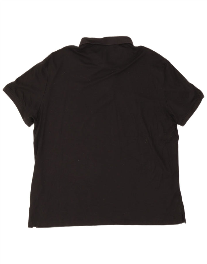 Męska koszulka polo CALVIN KLEIN 2XL czarna
