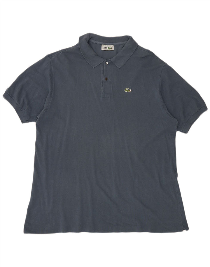 Męska koszulka polo Lacoste, rozmiar 7, 2XL, granatowa, bawełniana