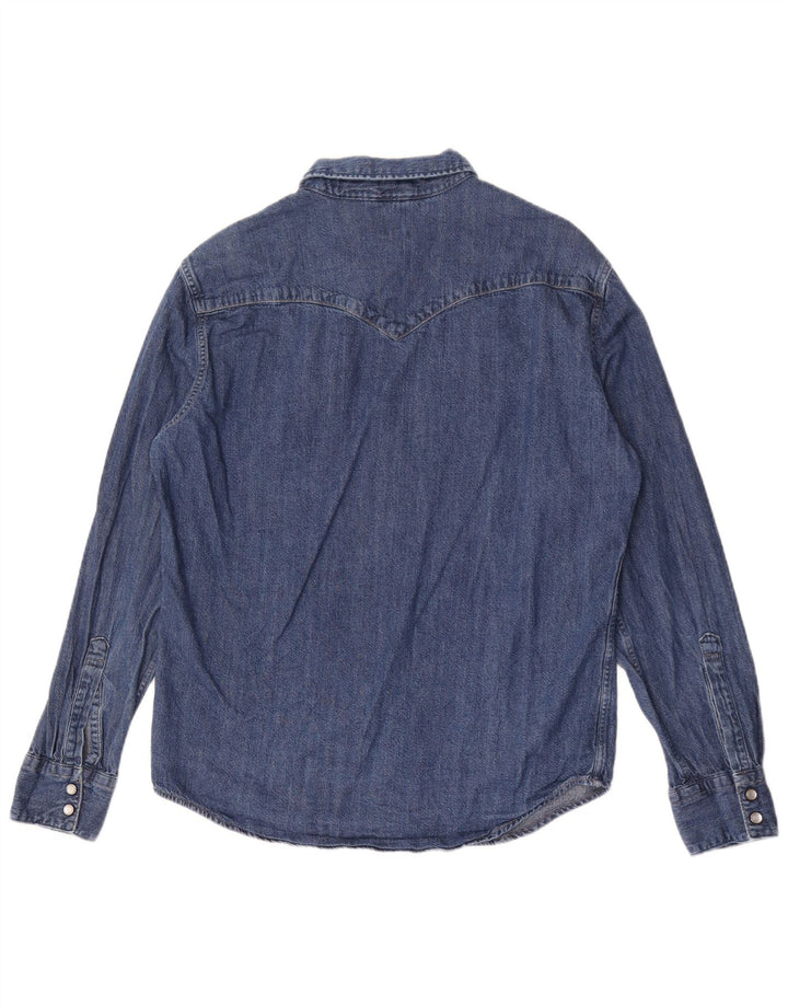 Koszula męska Levi's Standard Denim, średnioniebieska, bawełniana