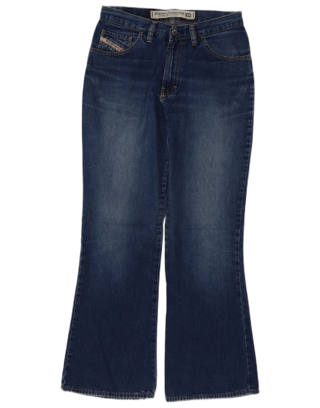 Damskie jeansy rozkloszowane Diesel W29 L29 Niebieskie
