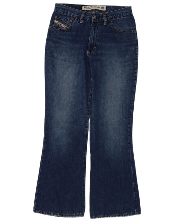 Damskie jeansy rozkloszowane Diesel W29 L29 Niebieskie