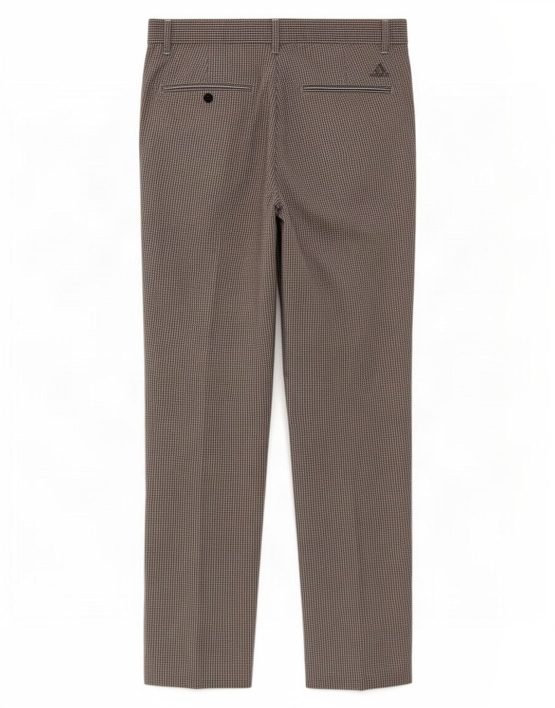 Adidas Męskie Proste Spodnie Chino W32 L30 Szary Gingham Poliester