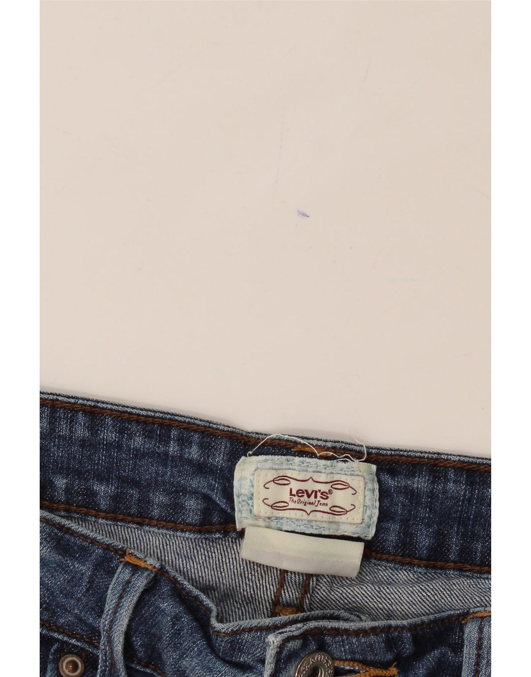 LEVI'S Womens Denim Shorts US 8 Medium W30 Blue Cotton Vintage Levi's and Second-Hand Levi's from Messina Hembry 