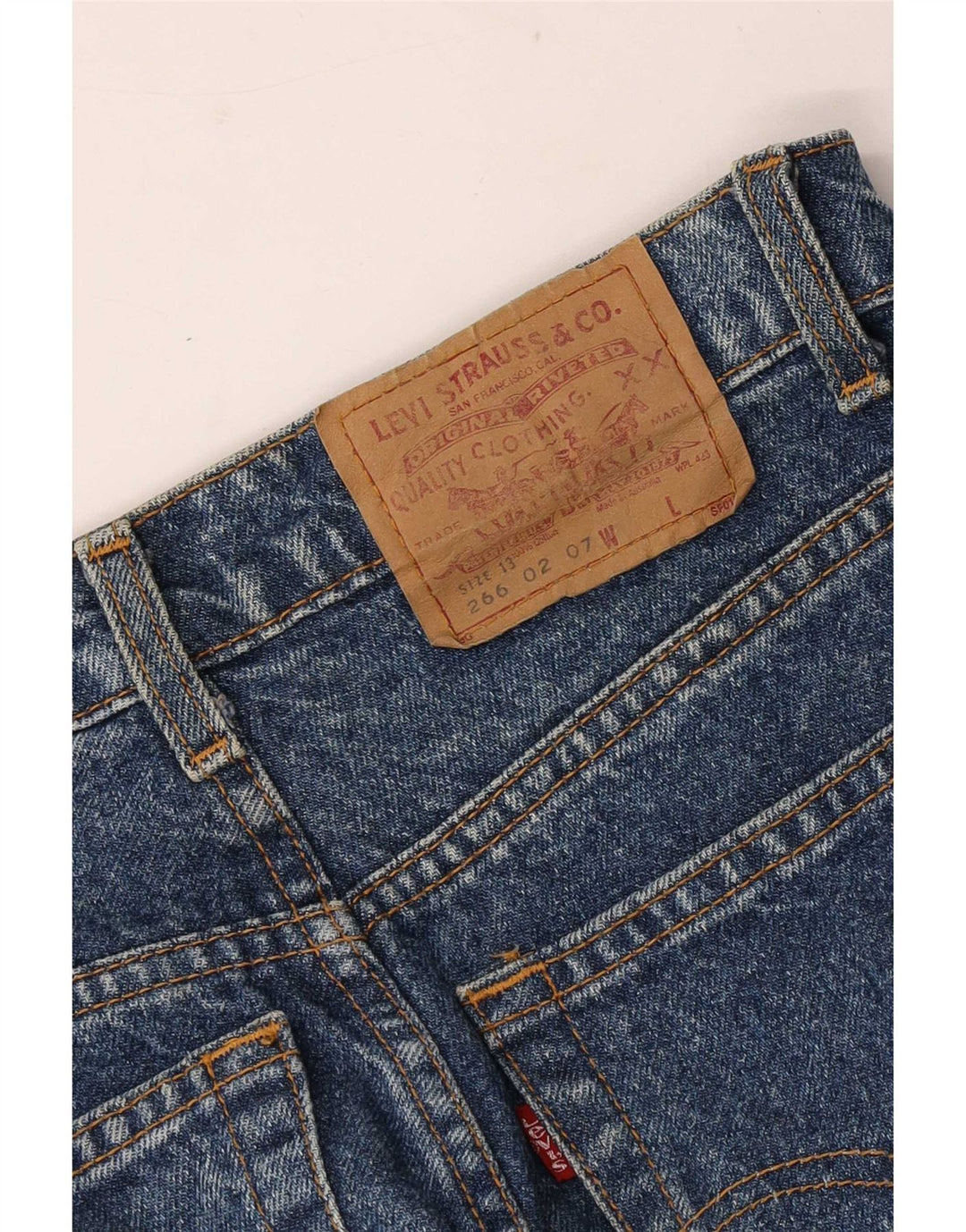 Levi's Chłopięce 12-13 Lat W28 L31 Niebieski