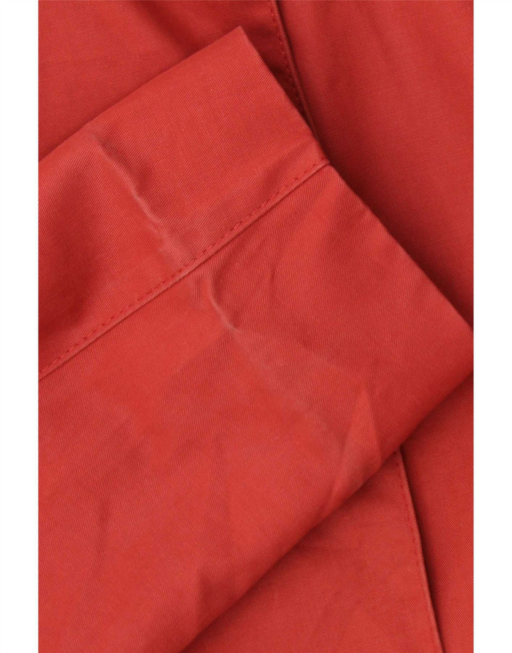 Płaszcz damski Max Mara UK 16, duży, czerwony, bawełniany