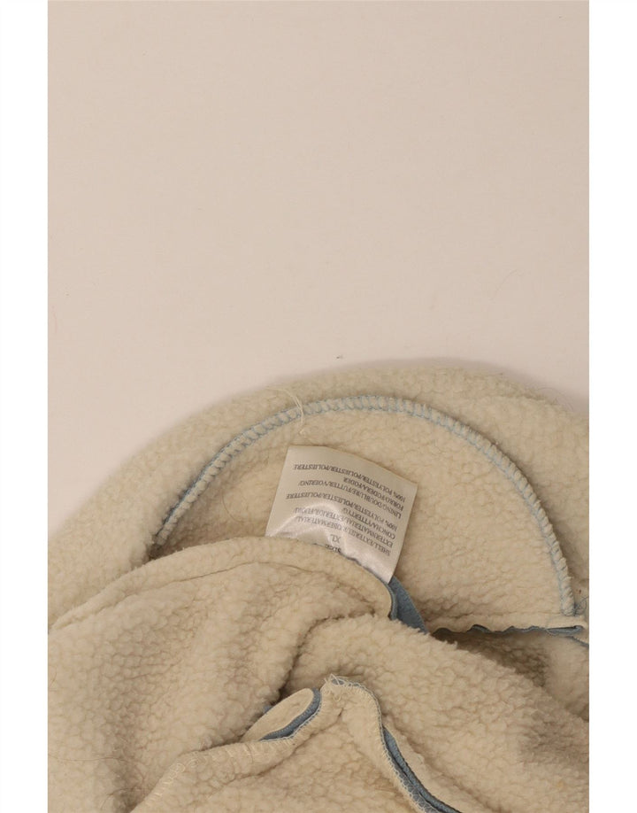 Męska kurtka polarowa Vintage UK 42 XL Niebieski poliester