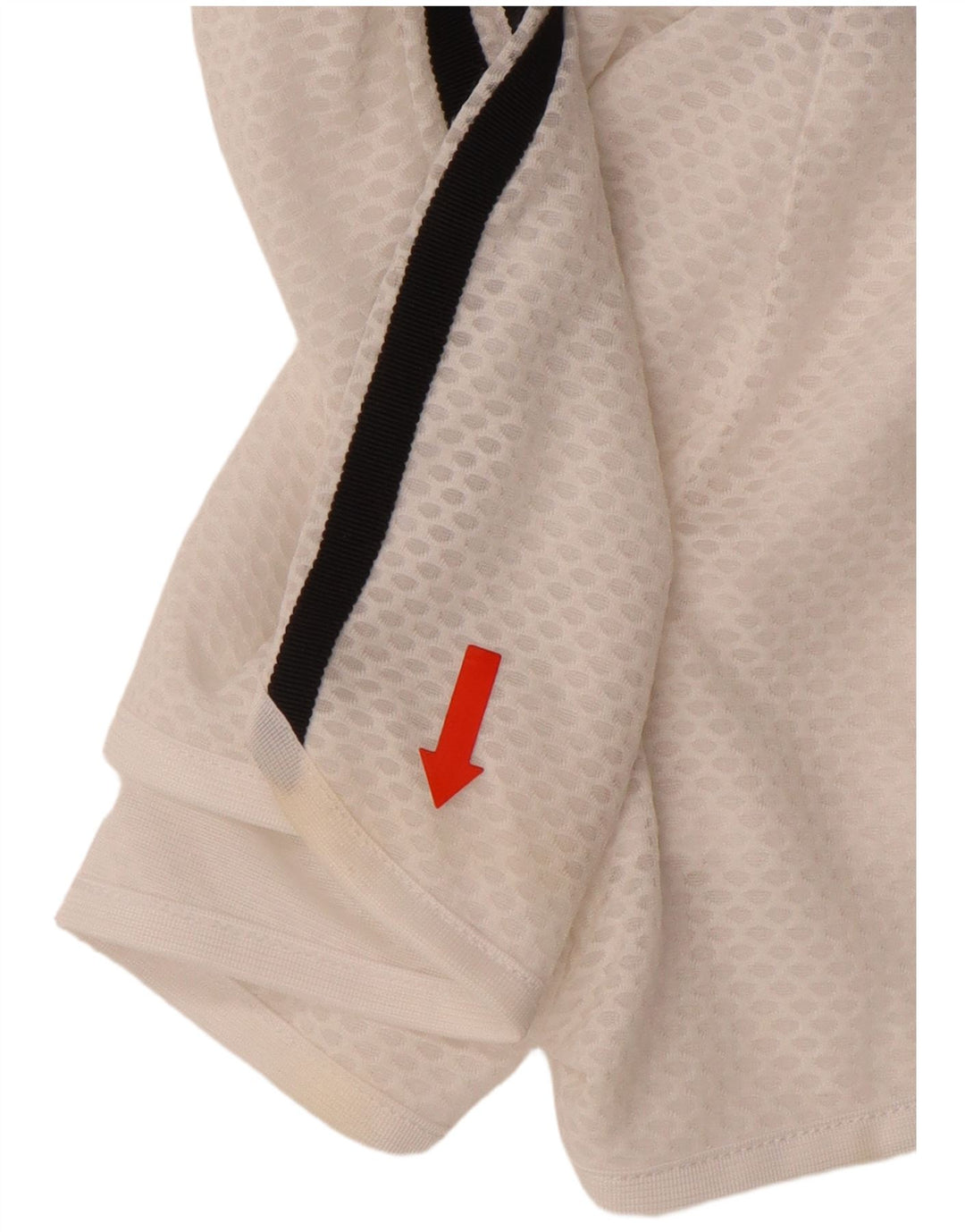 Damskie spodenki sportowe ADIDAS UK 8, małe, białe, poliestrowe