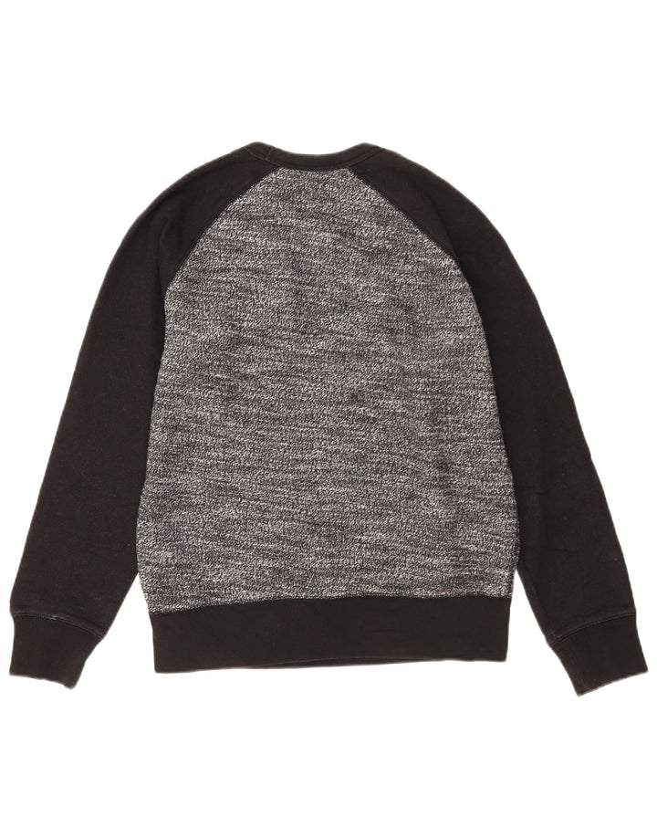 Męska bluza Gap, mała, szara, z blokami kolorów, bawełniana