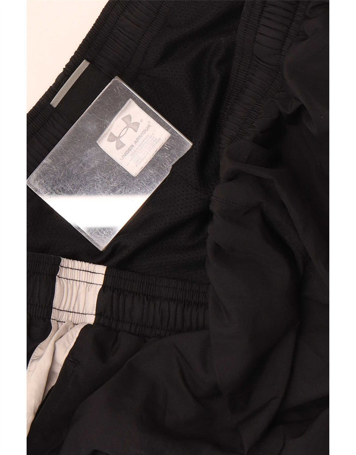 Męskie spodnie dresowe Under Armour XL, czarne, z blokami kolorów, poliestrowe