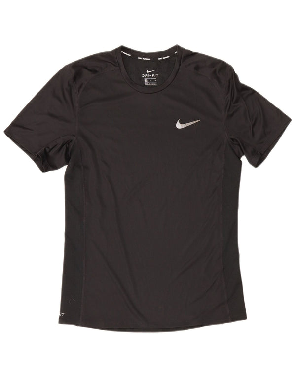 Męski T-shirt Nike Dri Fit, mały, czarny