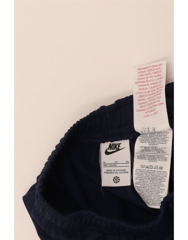 Chłopięce spodnie dresowe NIKE Joggery 13-14 lat XL Granatowy poliester