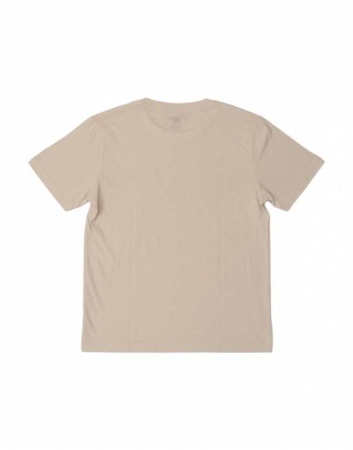 LEVI'S Mens Graphic T-Shirt Top Small Off White Cotton