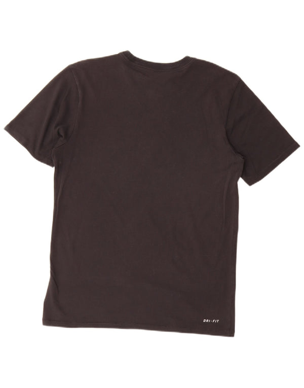 Nike Mens Athletic Cut Graphic T-Shirt Top Medium Black