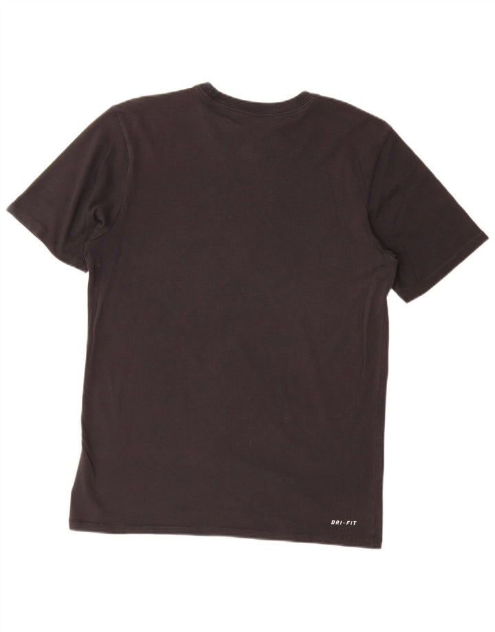 Męski T-shirt Nike Athletic Cut Graphic Top, średni czarny