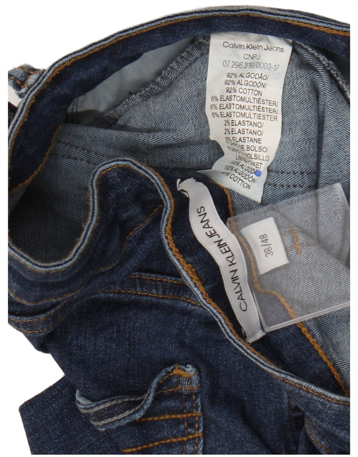 Męskie dżinsy Calvin Klein w trudnej sytuacji IT 48 Medium W38 L33 Granatowe