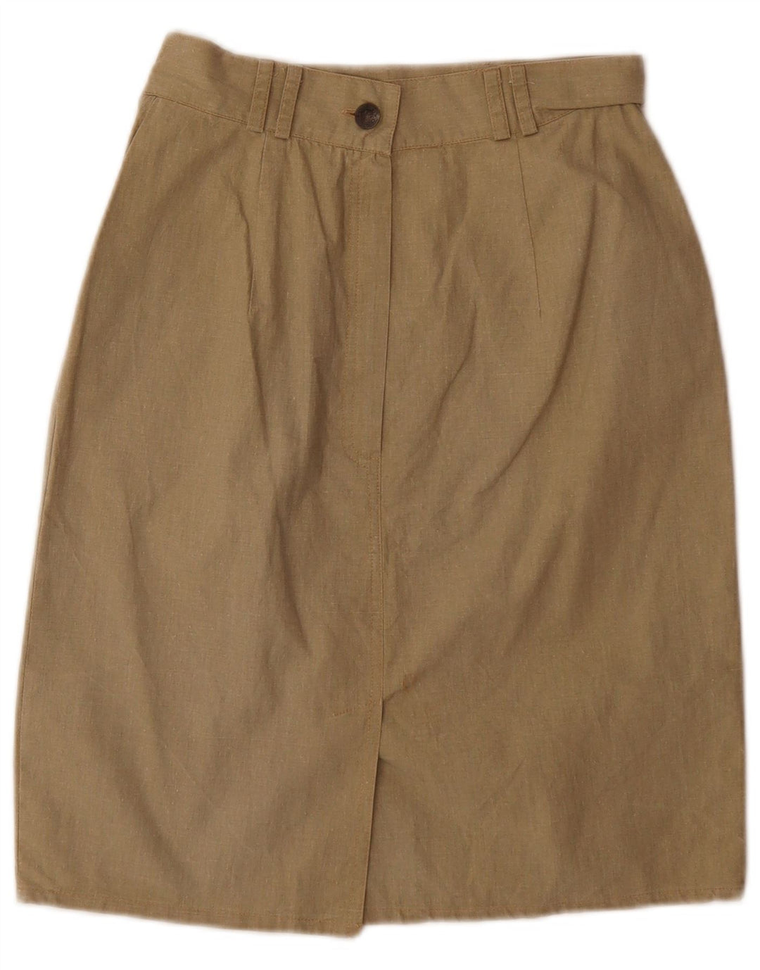 Vintage damska spódnica ołówkowa W26 Small Khaki
