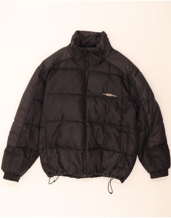 HELLY HANSEN Męska ocieplana kurtka UK 40, duża, czarna, nylonowa