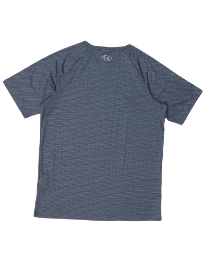 Koszulka chłopięca Under Armour 13-14 lat XL, szary, geometryczny poliester