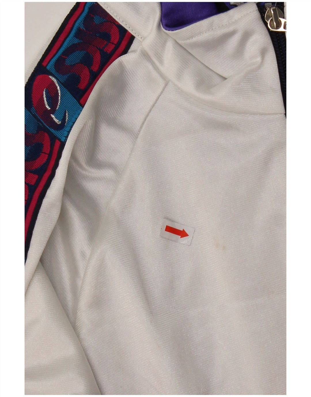 Męska kurtka dresowa Asics Graphic IT 52, duży granatowy blok kolorów