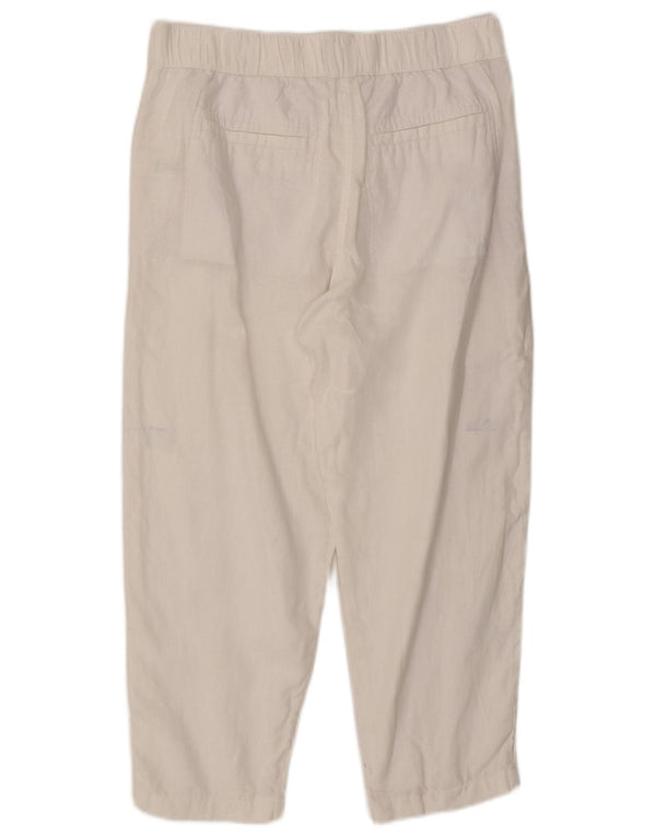 Marks & Spencer Damskie Krótkie spodnie UK 16 Large W32 L25 Białe