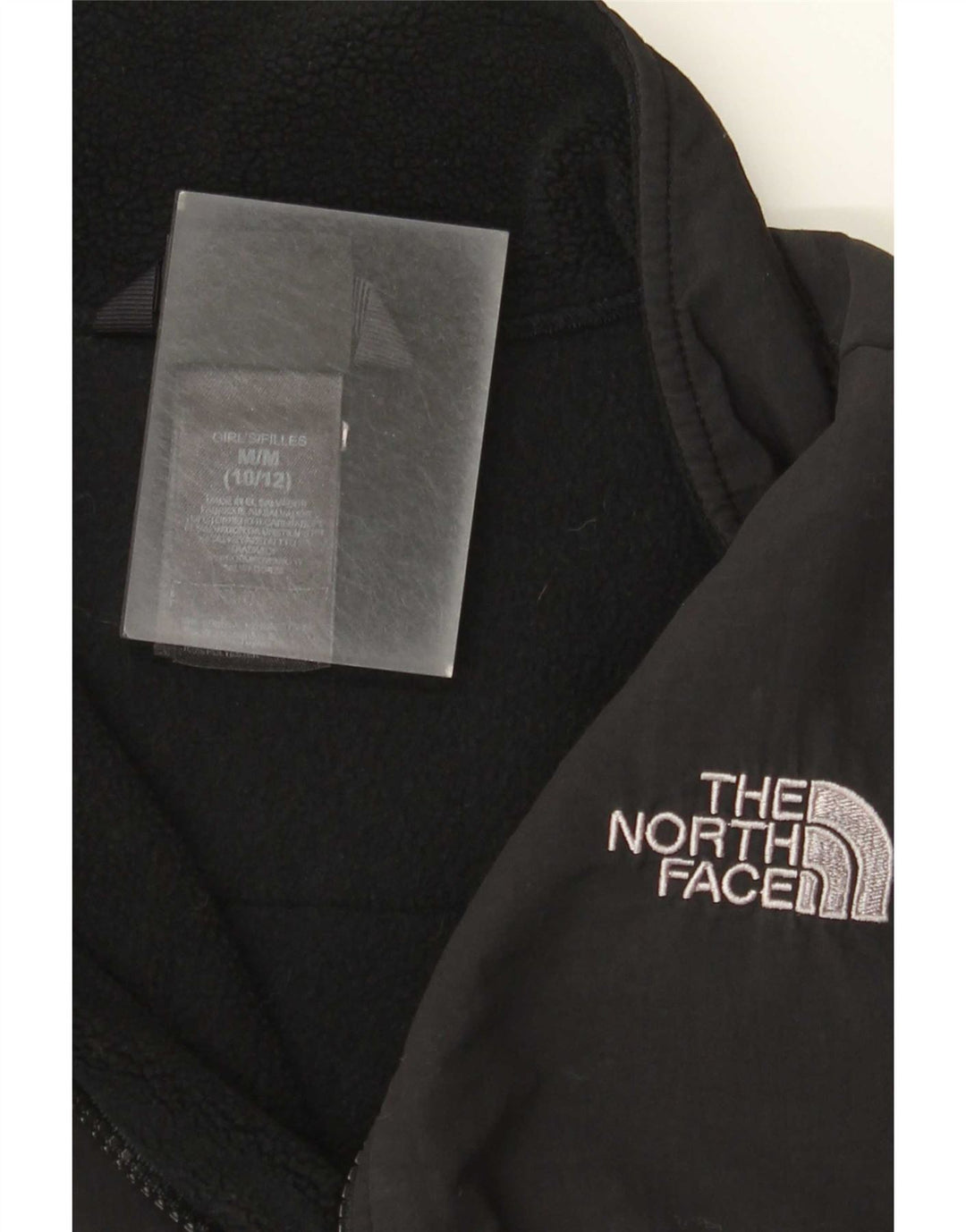Kurtka polarowa chłopięca The North Face 10-11 lat, kolor czarny, średni