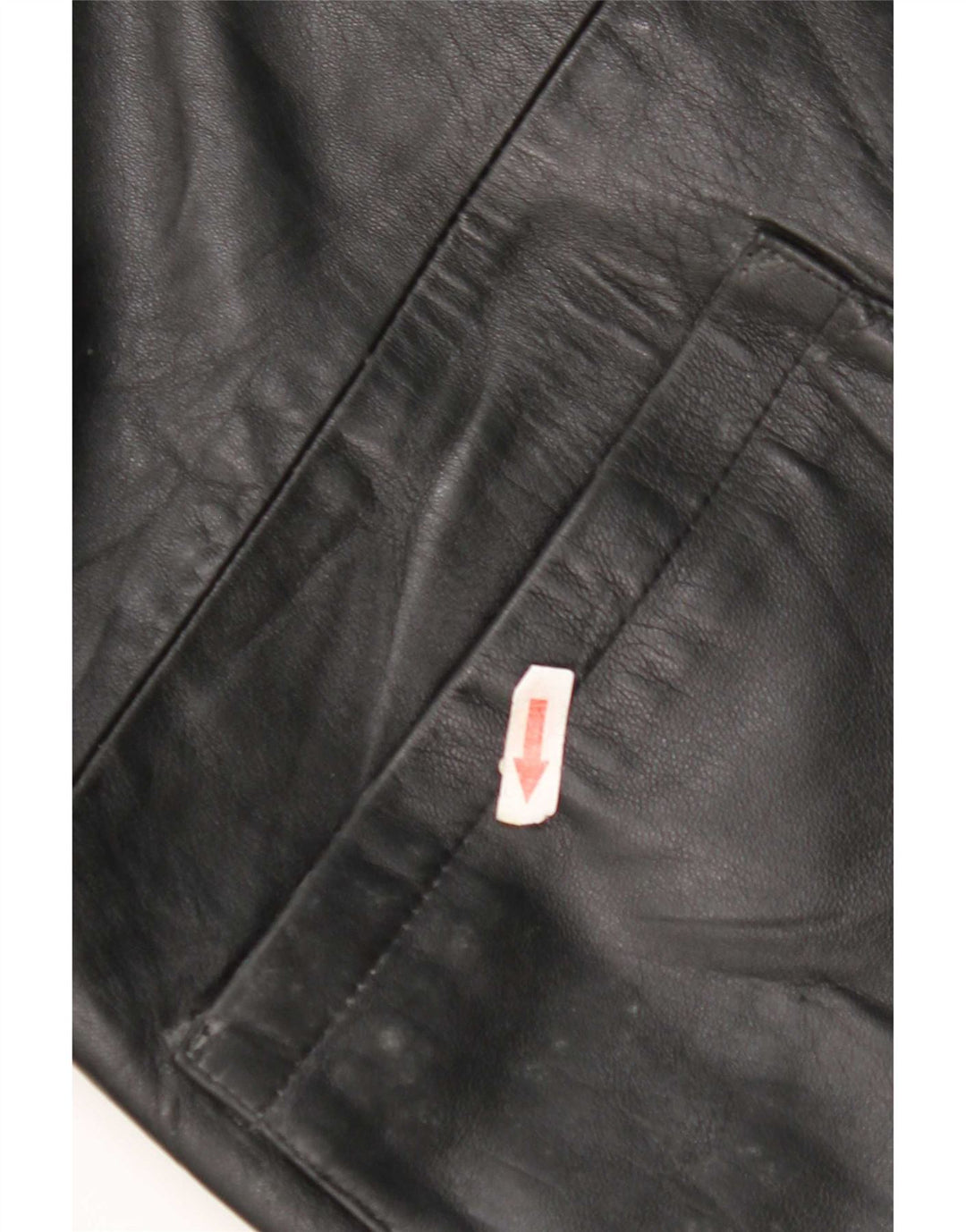 Vintage męska skórzana kurtka IT 52 XL czarna