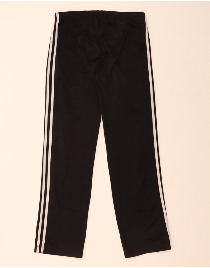 Męskie spodnie dresowe ADIDAS UK 36/38, małe, czarne, poliestrowe
