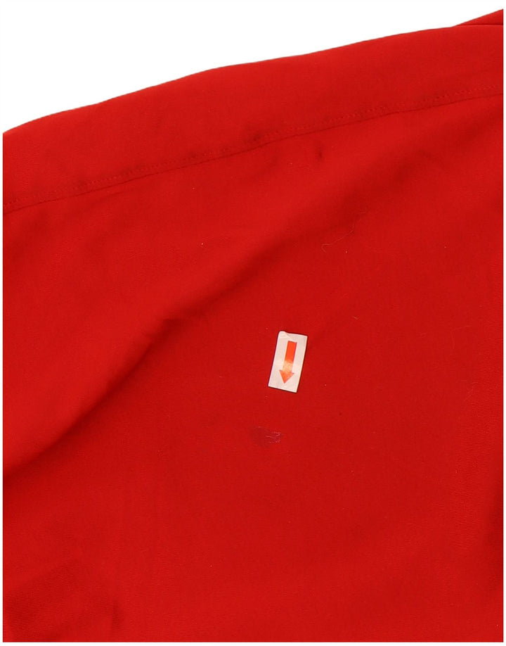 Chłopięce spodenki sportowe Under Armour 11-12 lat, duże, czerwone, poliestrowe