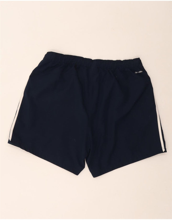 ADIDAS Mens Climalite Sport Shorts XL Navy Blue Polyester
