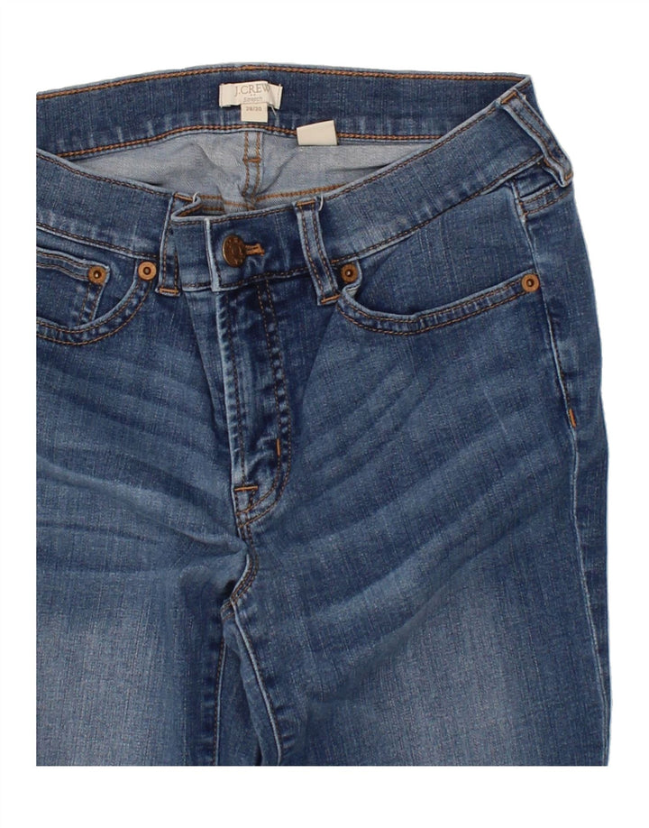 J. CREW Womens Stretch Slim Jeans W28 L30  Blue Cotton Vintage J. Crew and Second-Hand J. Crew from Messina Hembry 