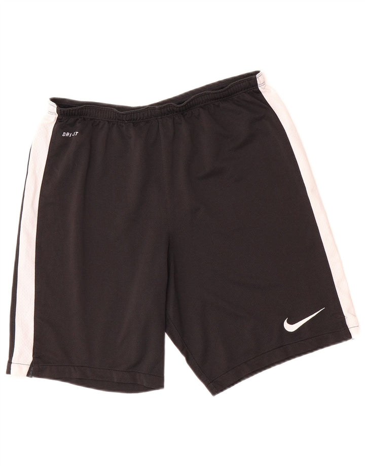 Męskie spodenki sportowe Nike Dri Fit, poliester w kolorze średniej czarnej kolorystyki