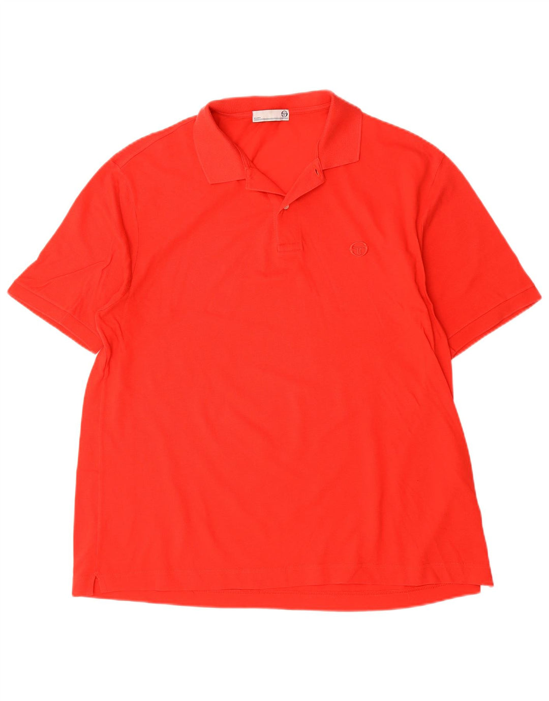 SERGIO TACCHINI Mens Polo Shirt IT 56 XL Red Cotton