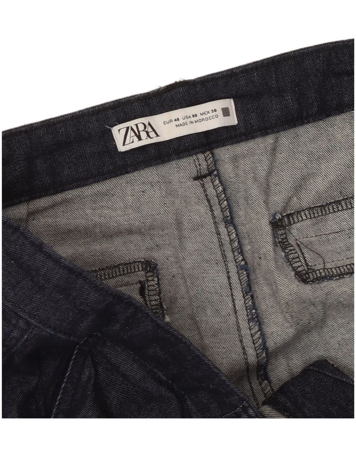 Krótkie spodnie damskie Zara EU 40 Medium W30 L25 Granatowe