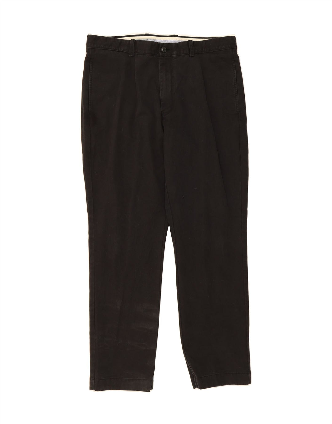 J. CREW Mens Slim Chino Trousers W35 L30 Black Vintage J. Crew and Second-Hand J. Crew from Messina Hembry 