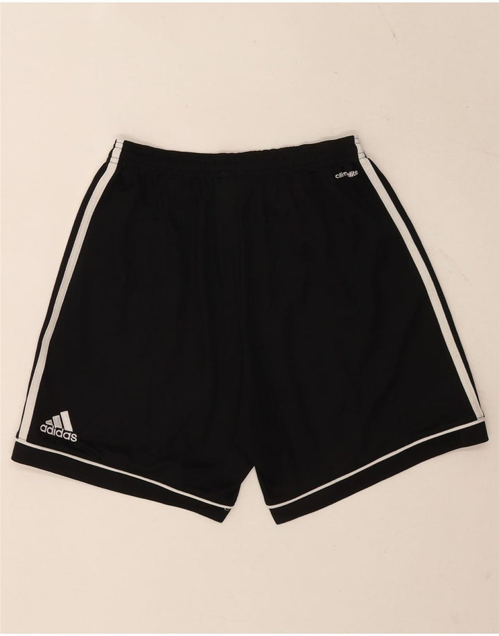 Męskie spodenki sportowe Adidas Climalite, małe, czarne, poliestrowe