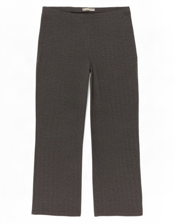 Marks & Spencer Damskie spodnie codzienne z szerokimi nogawkami W32 L27 Szare