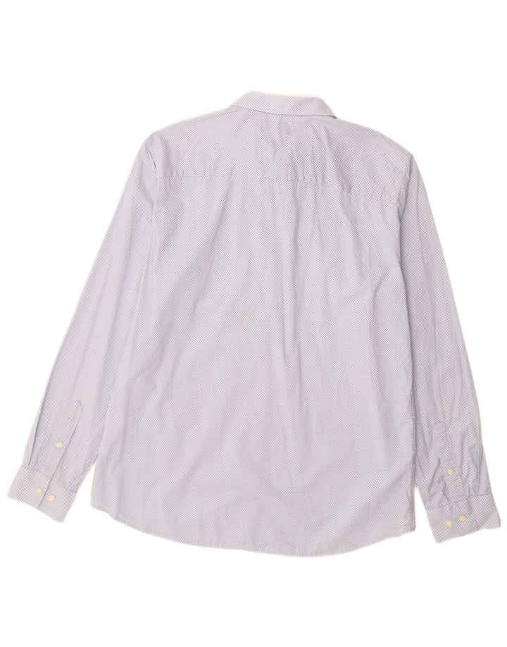 Męska koszula premium JACK & JONES, rozmiar 44, XL, bawełniana w niebieskie cętki