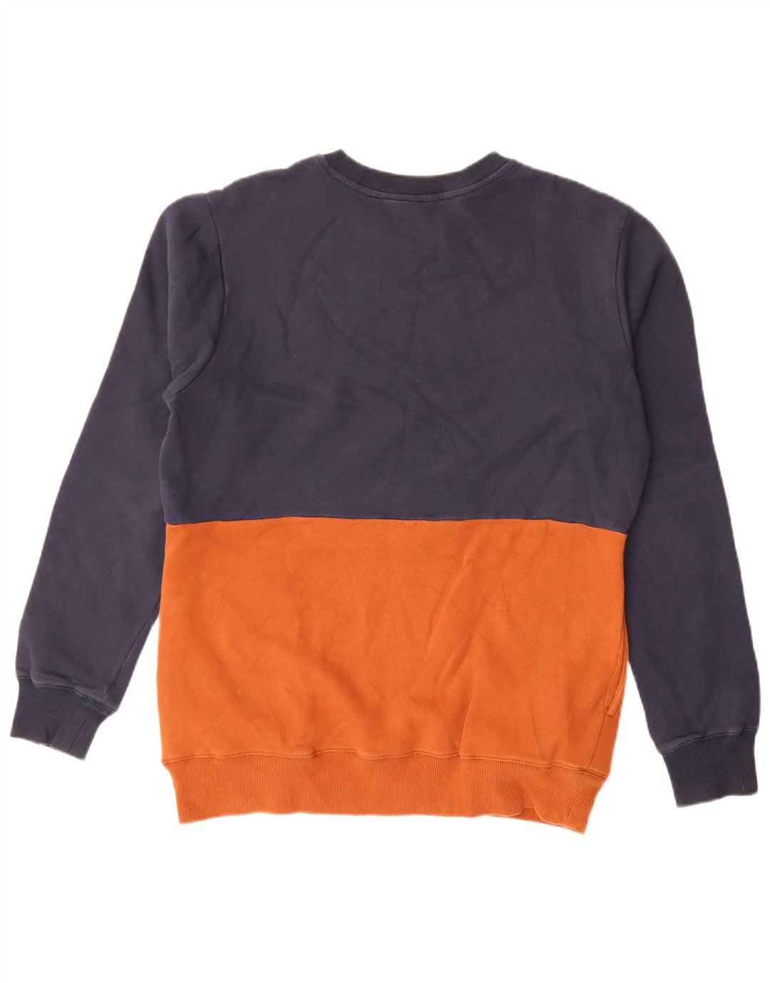 Męska bluza dresowa Volcom, średnia, granatowa, bawełniana w bloki kolorów