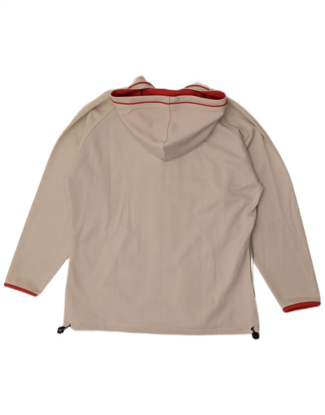 Męska bluza dresowa z kapturem Asics, średnia, złamana biel, blok kolorów