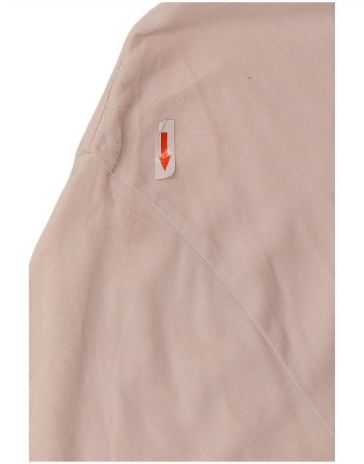 Męski T-shirt Vans o klasycznym kroju, duży, różowy, bawełniany