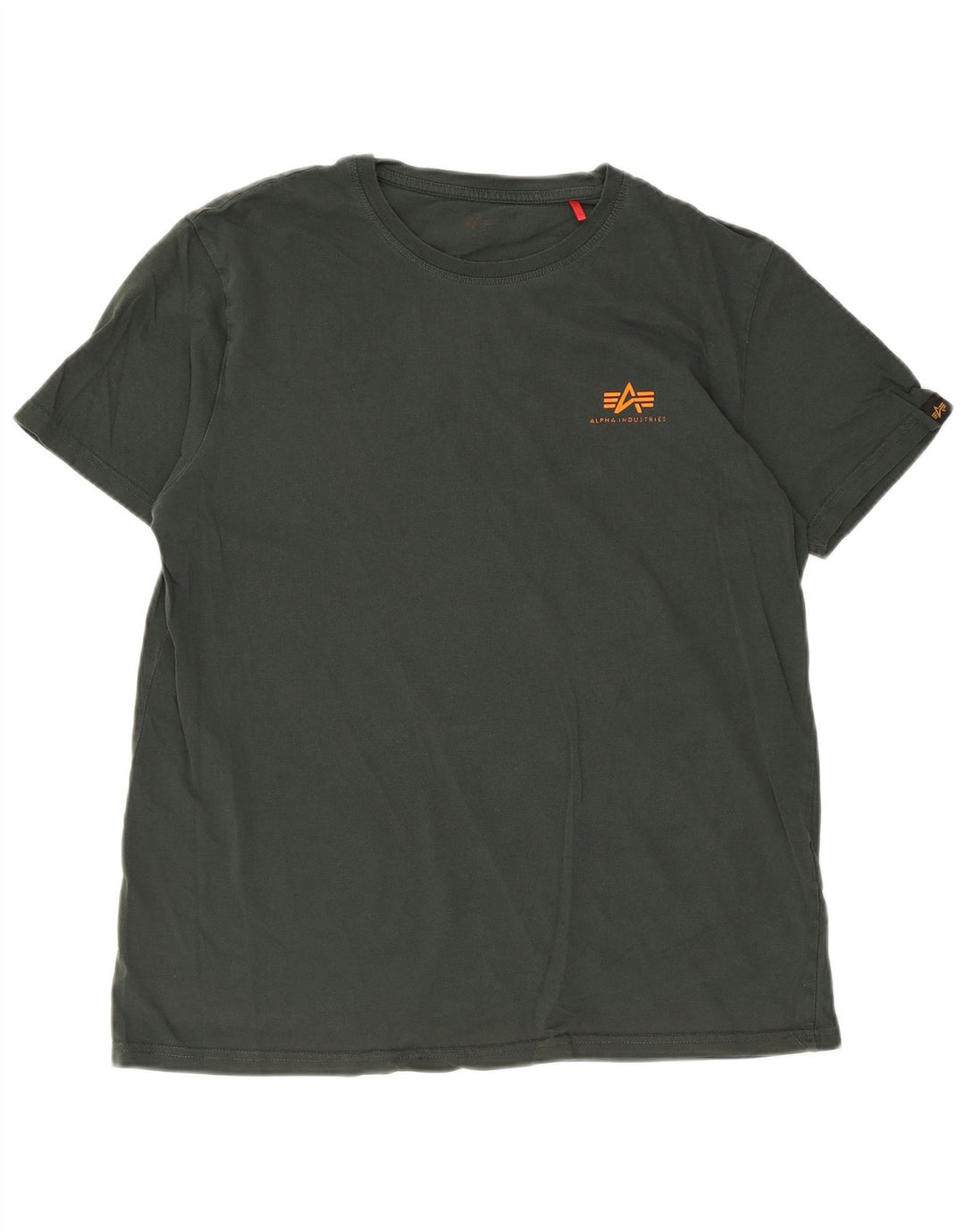 Koszulka męska Alpha Industries, mała, zielona