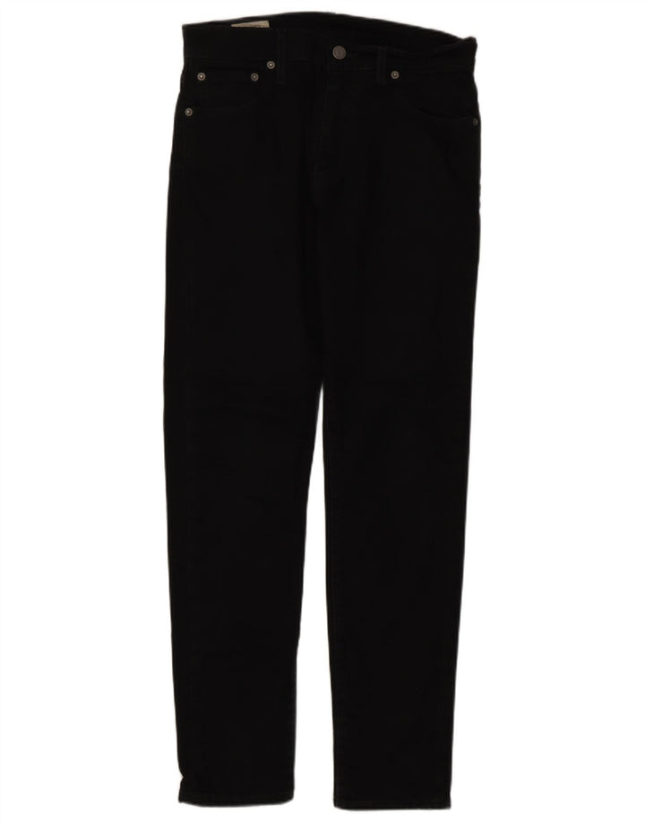Męskie jeansy Levi's Skinny W29 L30 Czarna bawełna