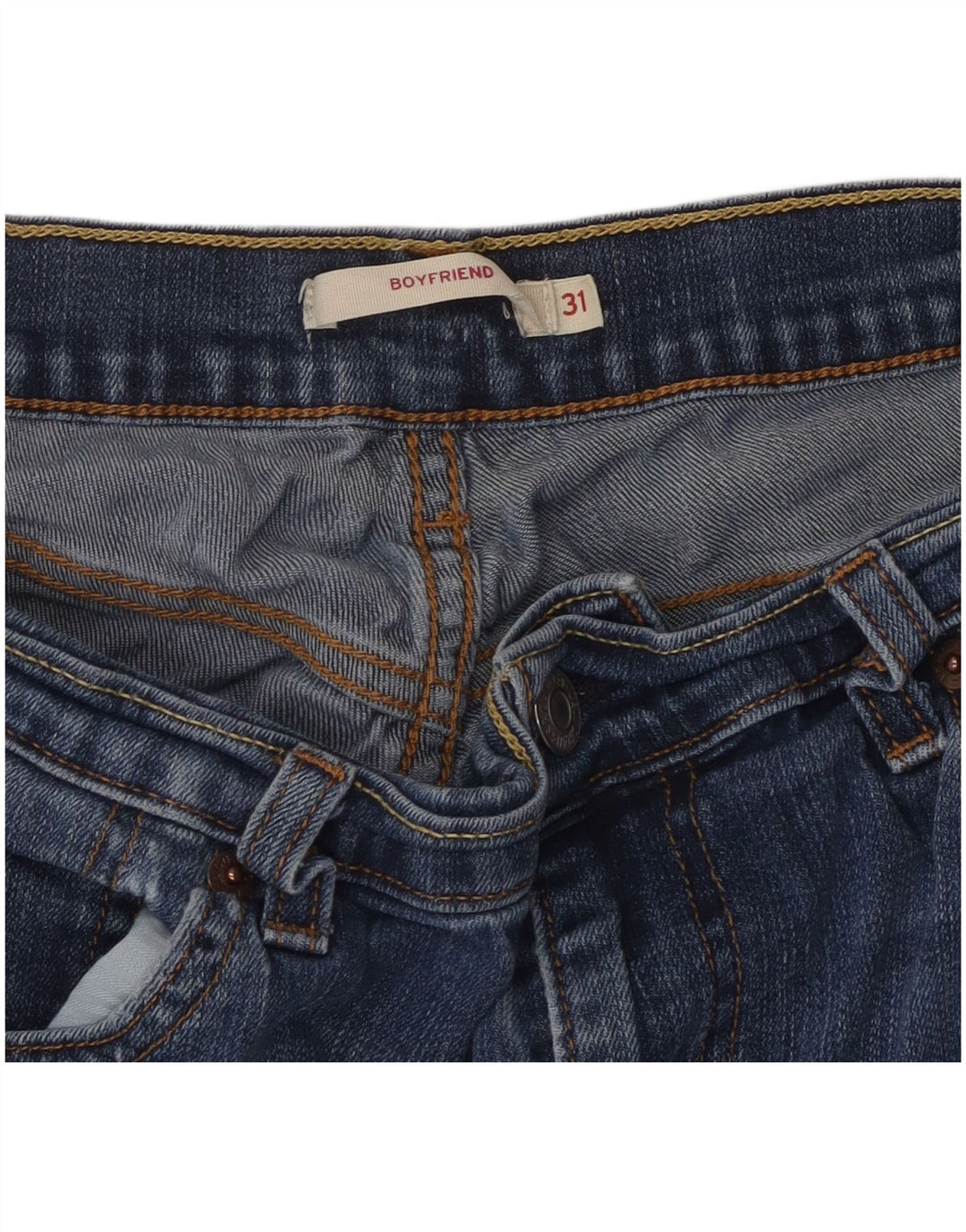 Damskie jeansy Levi's Boyfriend Slim W31 L26 Niebieskie