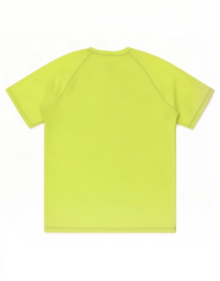 Męski T-shirt Nike Dri Fit, duży, żółty, poliester