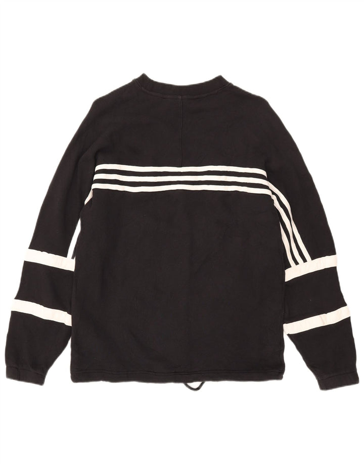 Bluza damska Adidas Jumper UK 10 Mała czarna bawełna