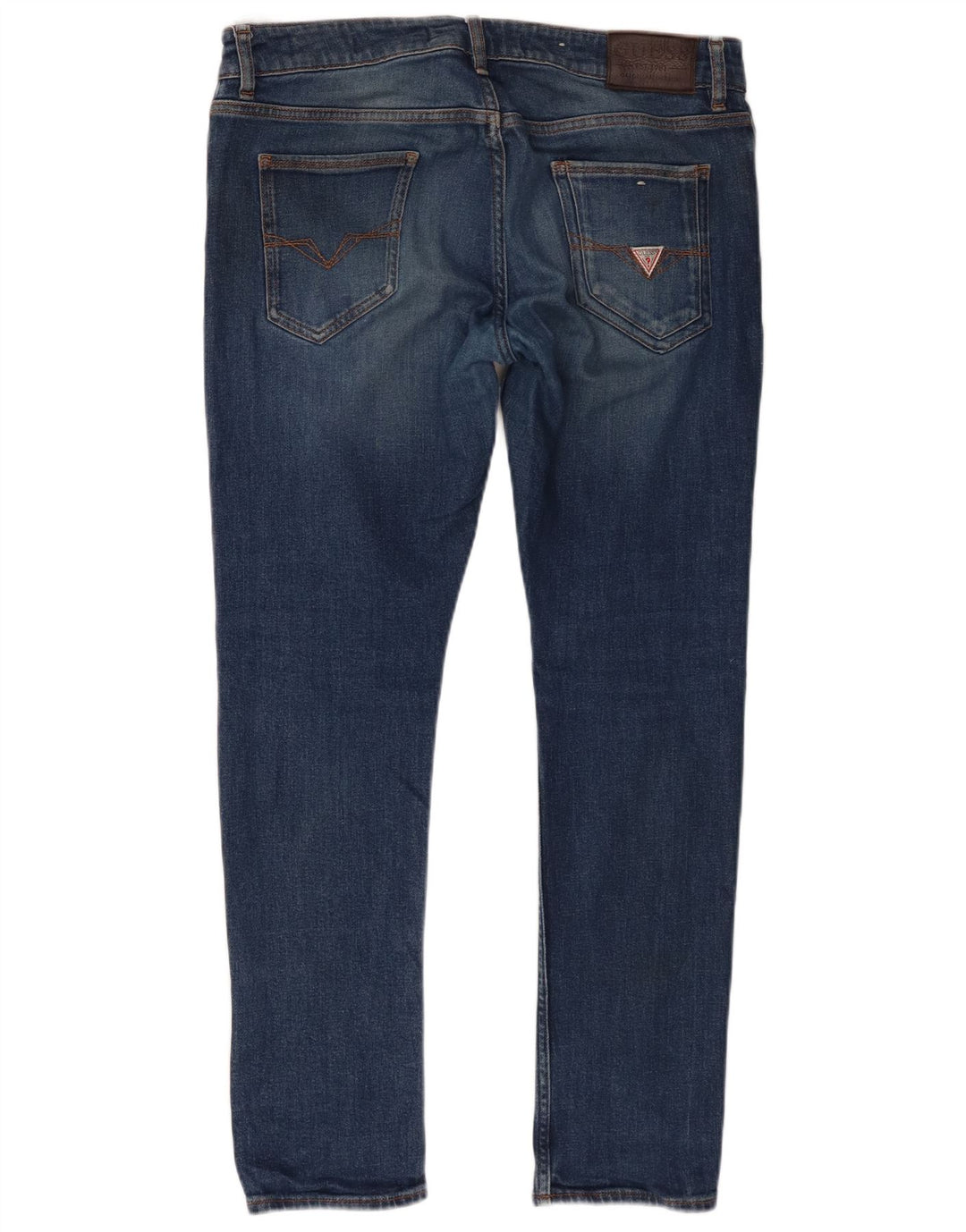 Guess Męskie jeansy skinny W34 L30 Niebieskie bawełniane