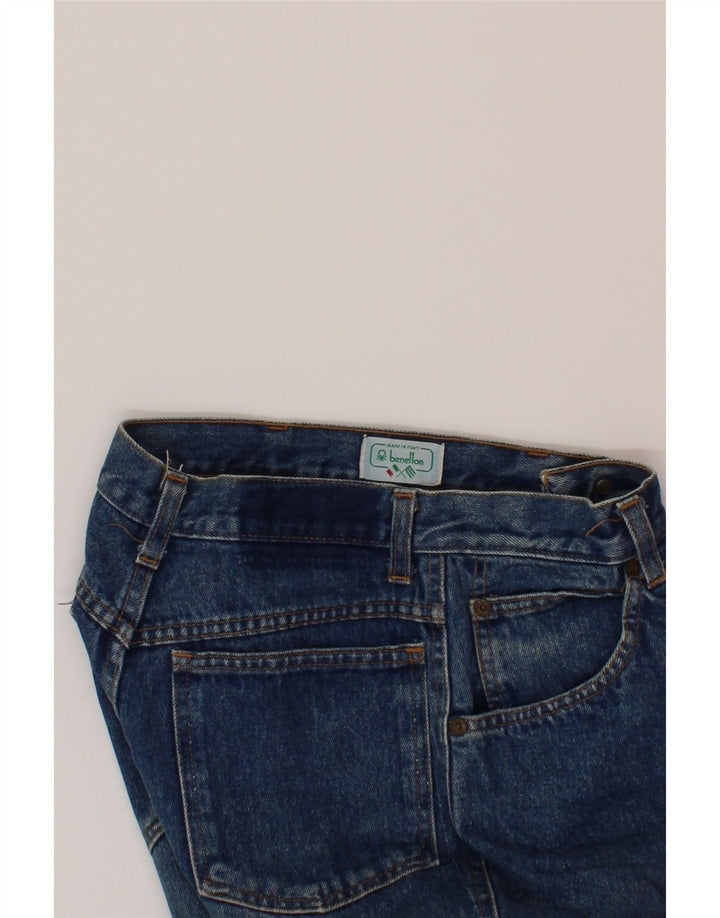 BENETTON Womens Tapered Jeans W26 L29 Blue Cotton Vintage Benetton and Second-Hand Benetton from Messina Hembry 