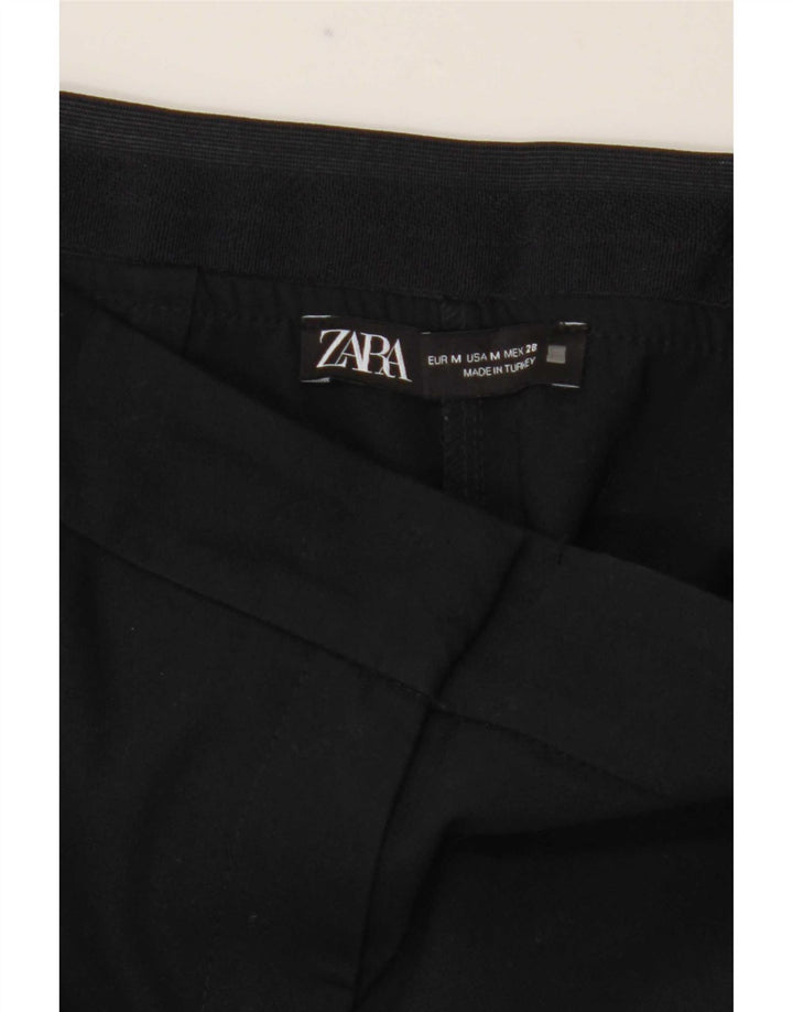 Spodnie damskie Zara Slim Chino, średnie W28 L27, czarne